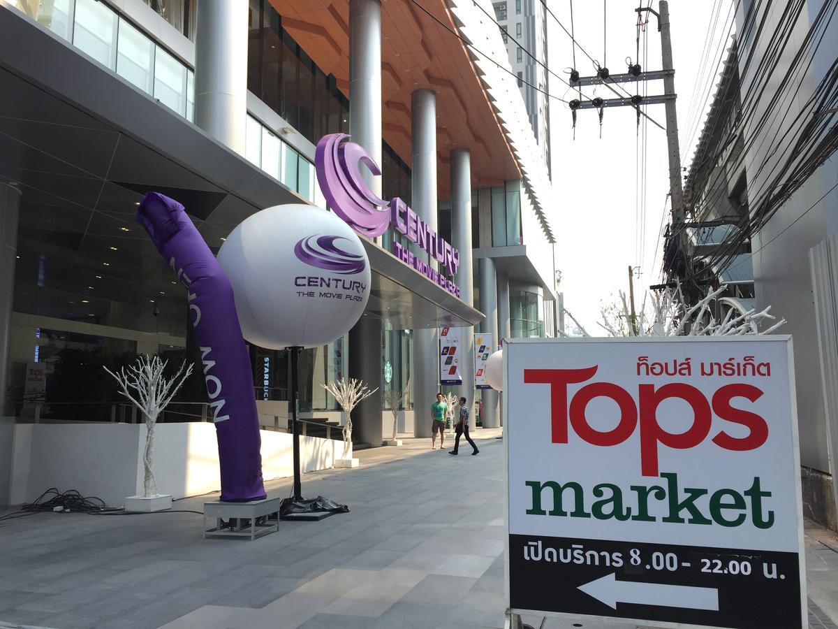 1Br Condo 5 Min To Bts 1000Mbps Fiber Wi-Fi Bangkok Luaran gambar