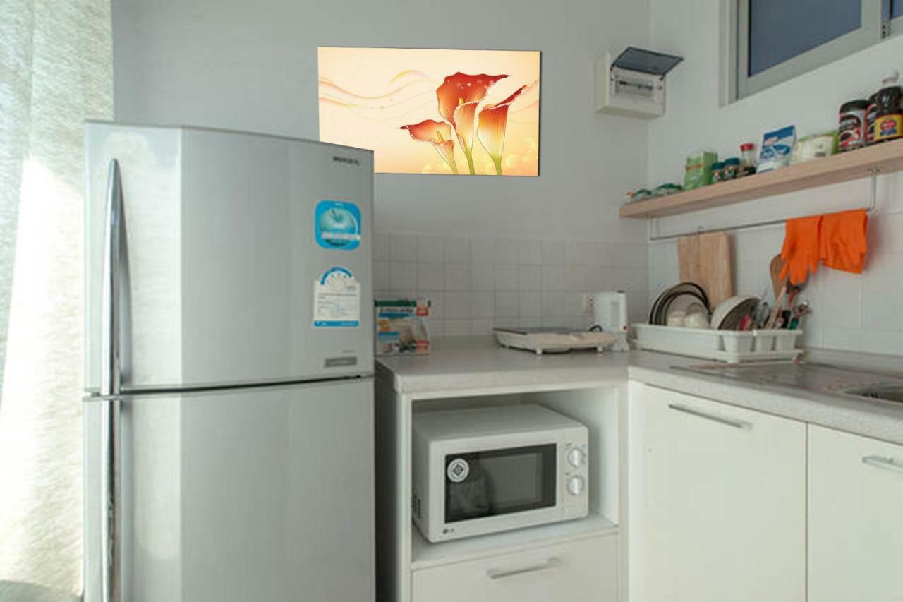 1Br Condo 5 Min To Bts 1000Mbps Fiber Wi-Fi Bangkok Luaran gambar